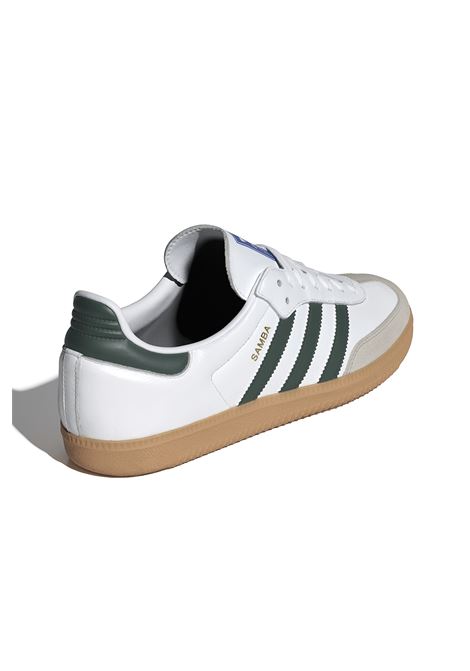 Adidas Samba OG Shoes White Green Gum Unisex ADIDAS ORIGINALS | Sneakers | IE3437-